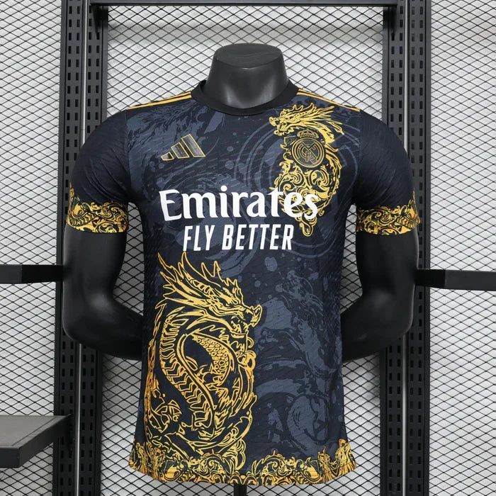 Maillot Real Madrid "Dragon Doré" Édition Limitée