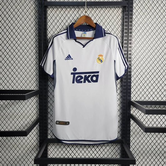 Maillot Domicile Rétro Real Madrid 2000/2001