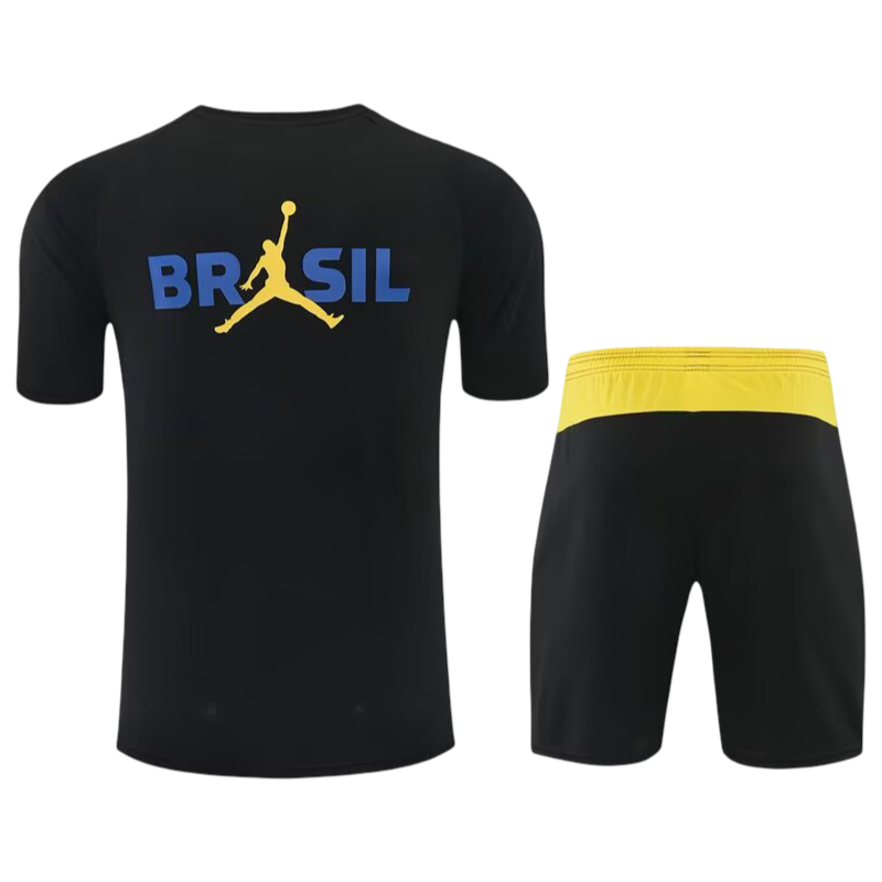 Ensemble noir et jaune Brésil 2026/2027