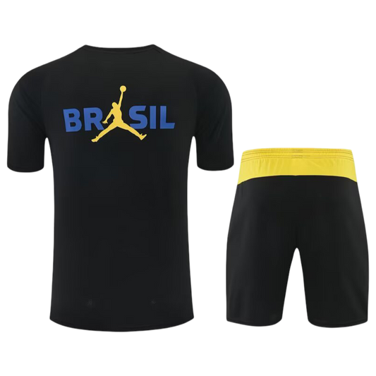Ensemble noir et jaune Brésil 2026/2027