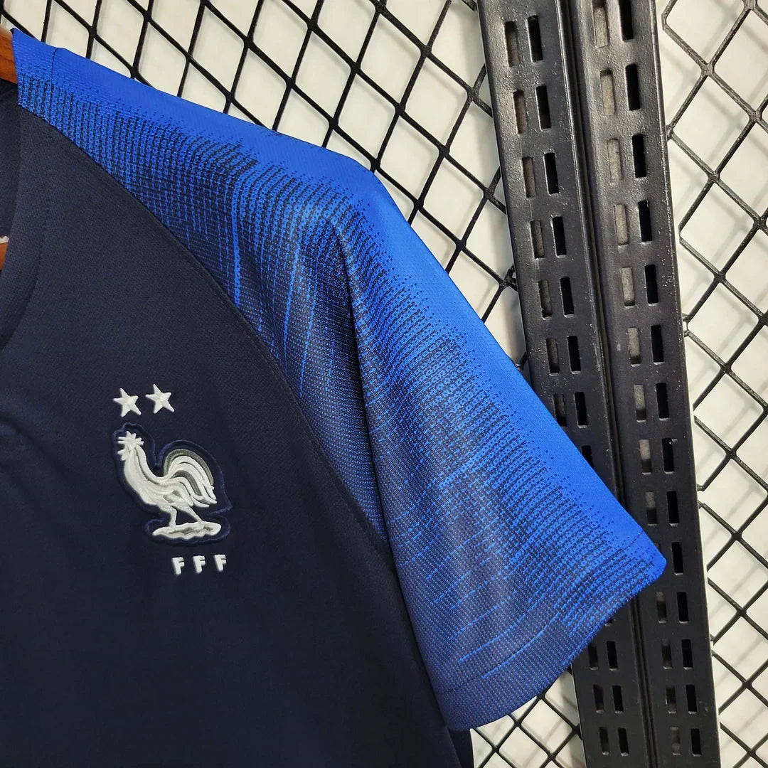 Maglia retrò Francia Home 2018