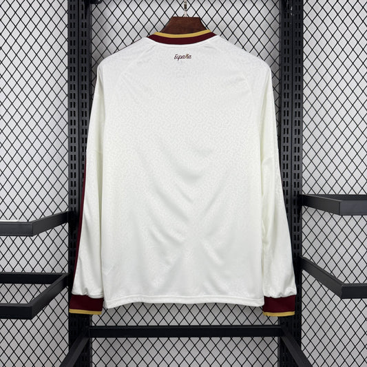 Maglia Nazionale Spagna Trasferta Mondiali 2026 Maniche Lunghe Versione Tifoso