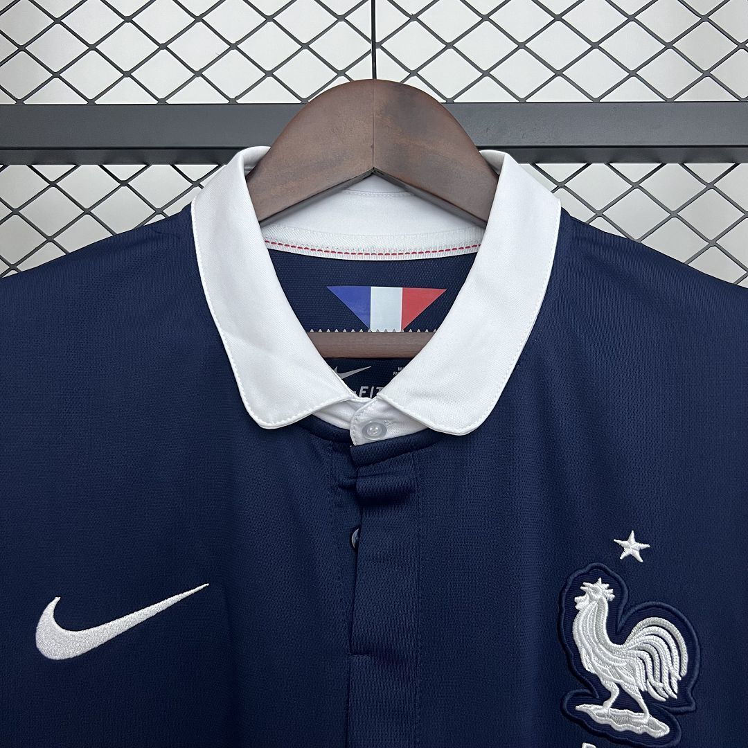 2014 Retro France Home Long Sleeve