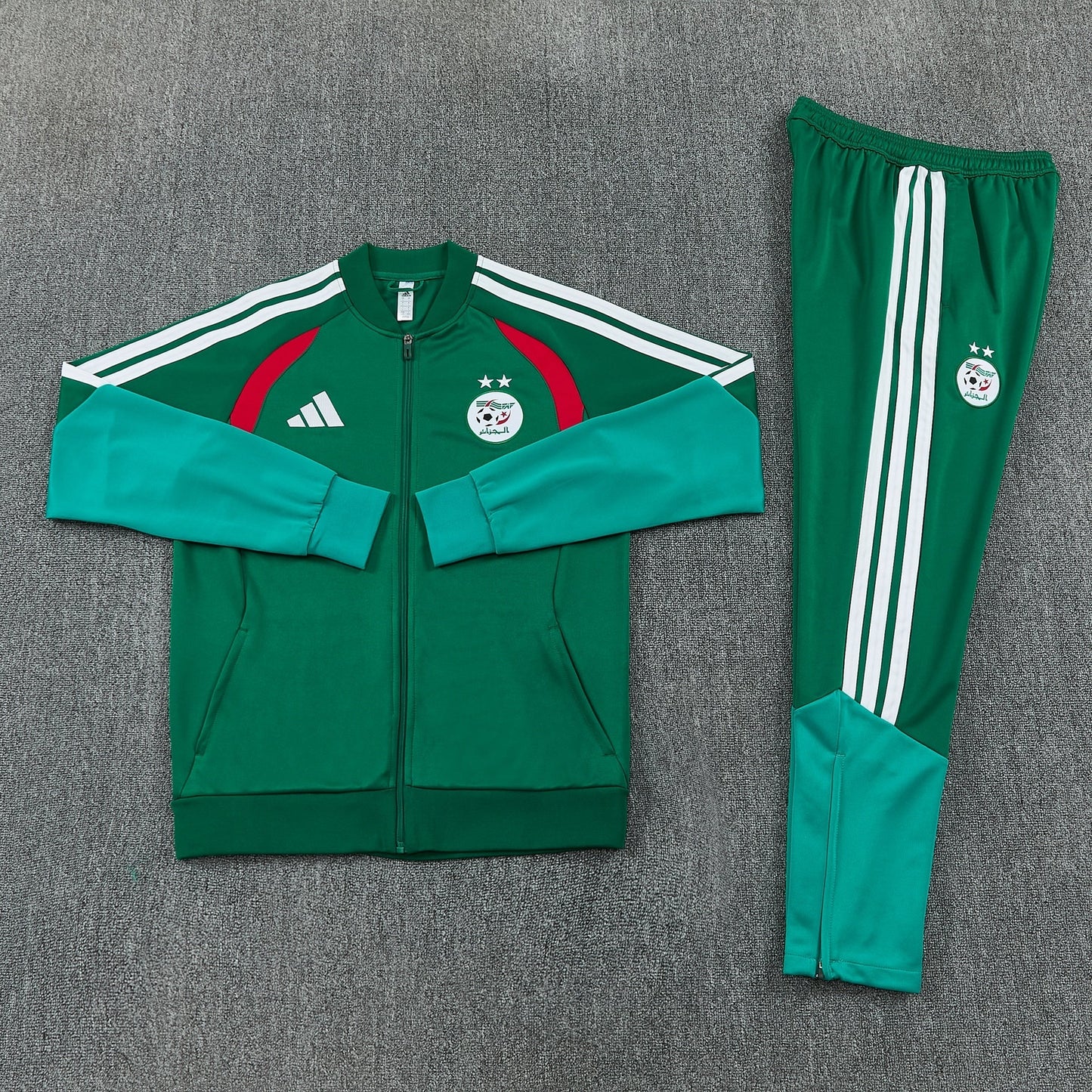 Tuta sportiva verde Algeria 2026/2027