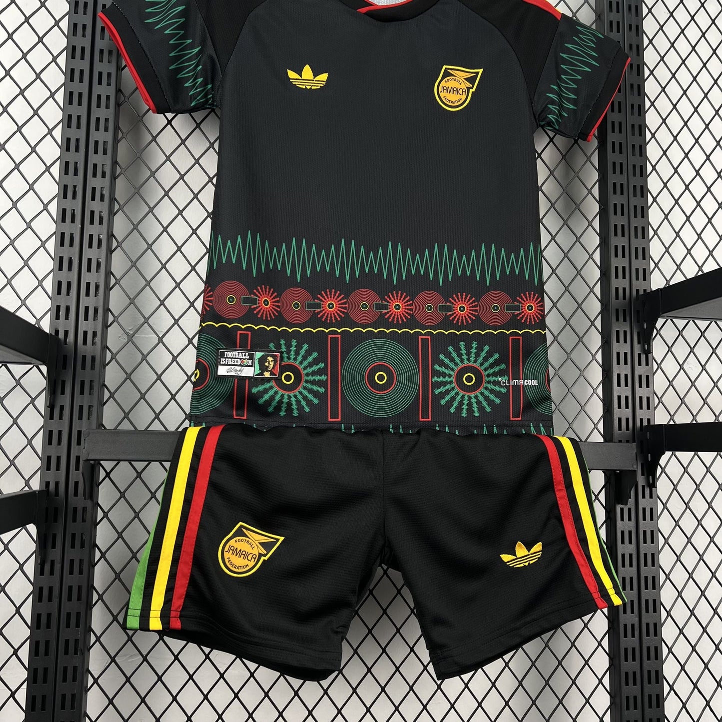 Maglia Jamaica Trasferta Mondiali 2026 Taglia Bambino