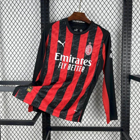 Maglia Home Manica Lunga AC Milan 2025/2026
