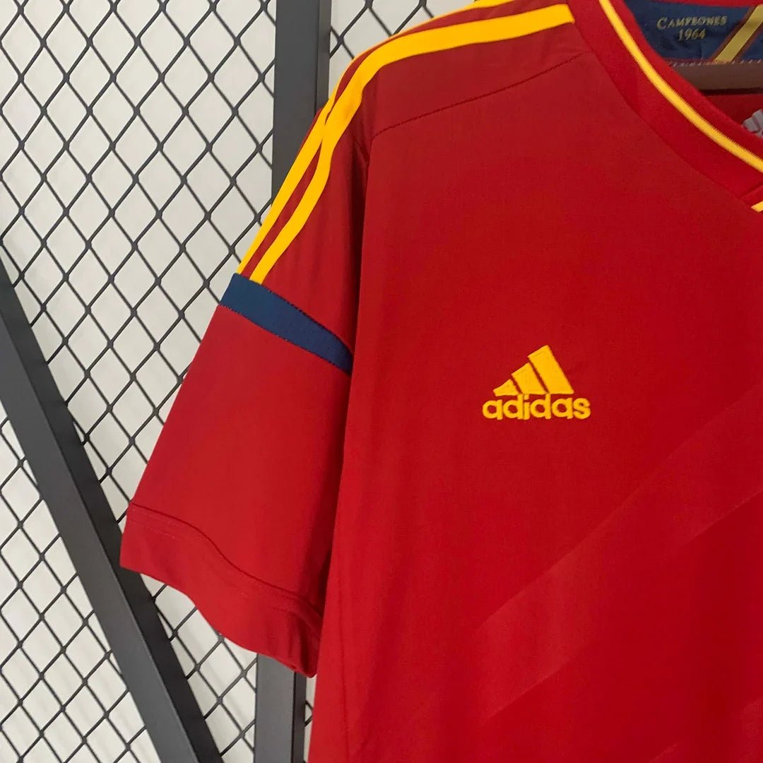 2012 Retro Spain Home Jersey