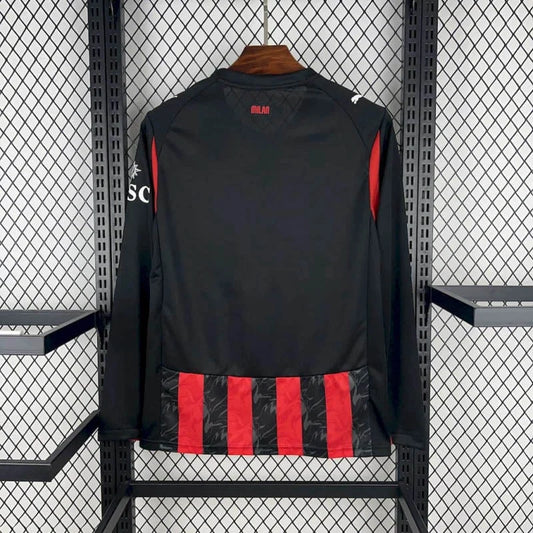 Maglia Home Manica Lunga AC Milan 2025/2026