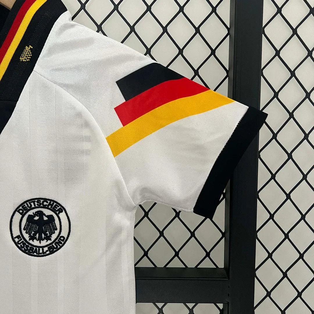 Maillot Domicile Rétro Allemagne 1992 Taille Enfant