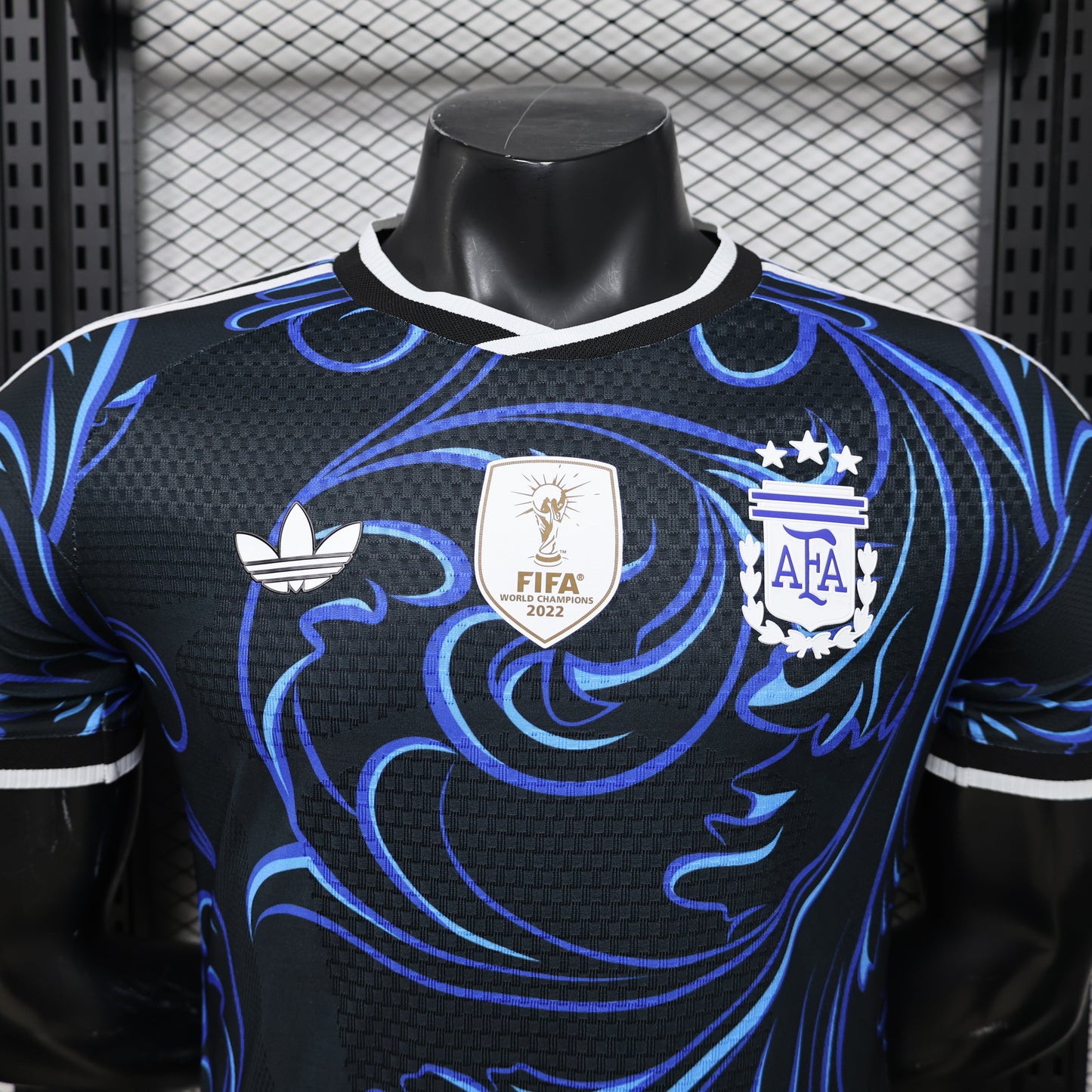 Maglia Argentina Trasferta Coppa del Mondo 2026 Versione Giocatore