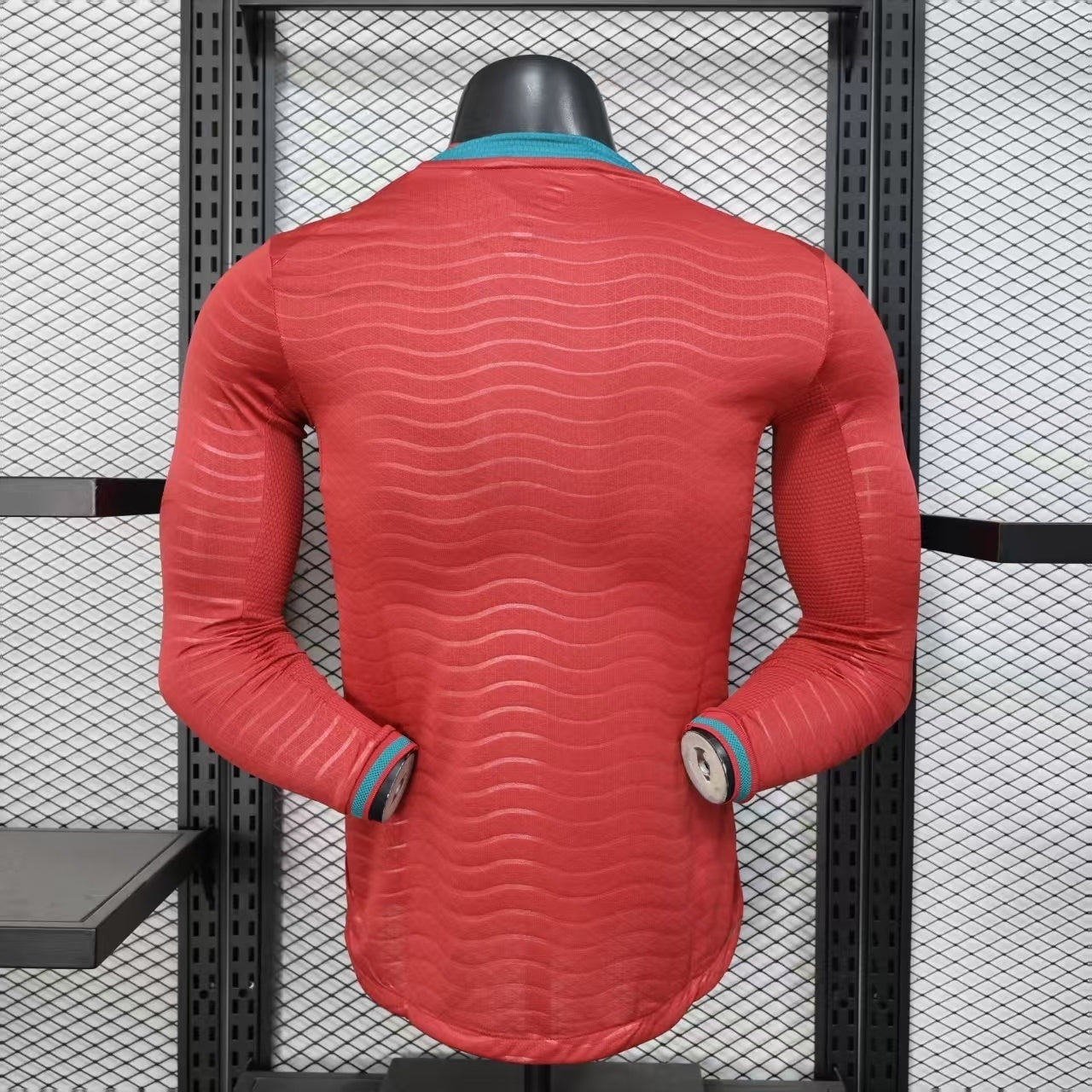 Maglia maniche lunghe versione giocatore Portogallo Home Coppa del Mondo 2026