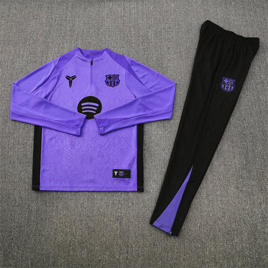 Tuta sportiva viola e nera Barcellona 2025/2026