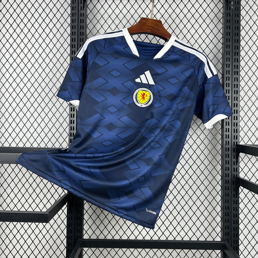 Version fan du maillot de la Coupe du Monde 2026 de l'Écosse à domicile