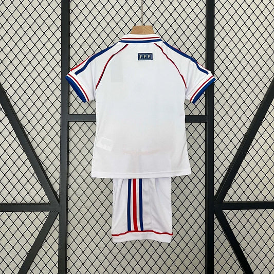 Maglia da calcio Francia 1998 retro taglia bambino