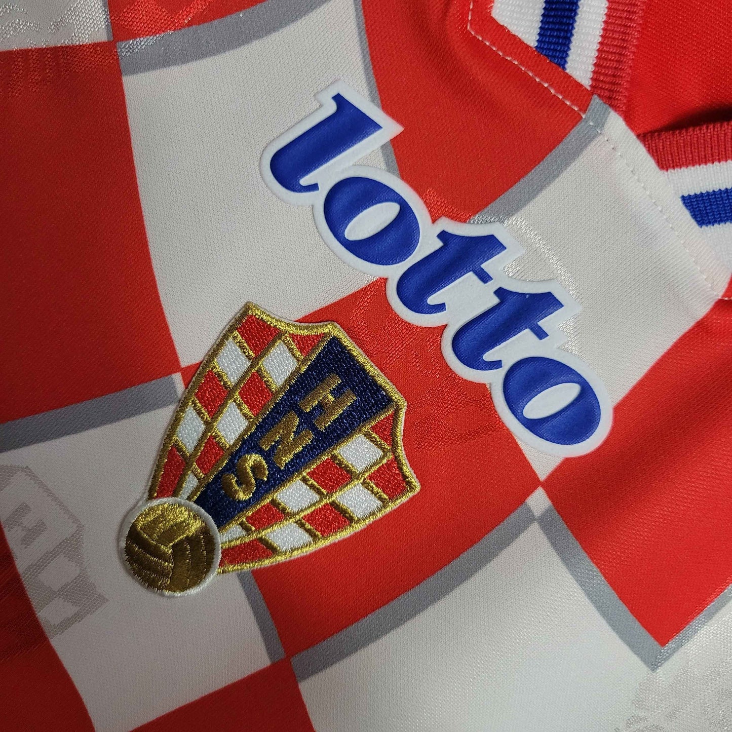 1998 Retro Croatia Home Jersey