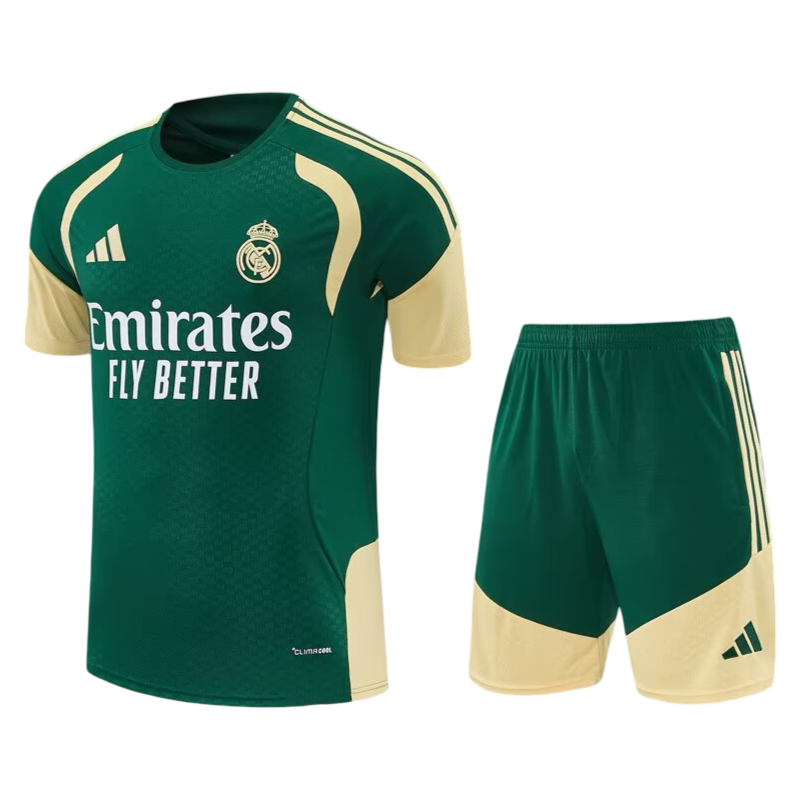 Ensemble vert et or Real Madrid 2026/2027