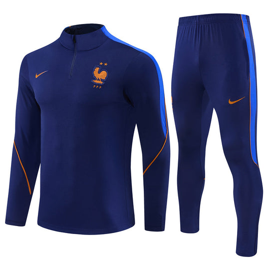 Tuta sportiva blu scuro Francia 2026/2027