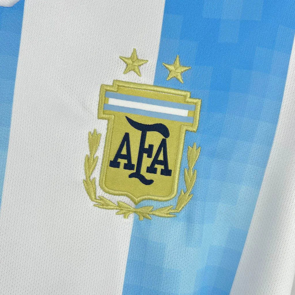 2018 Retro Argentina Home Jersey