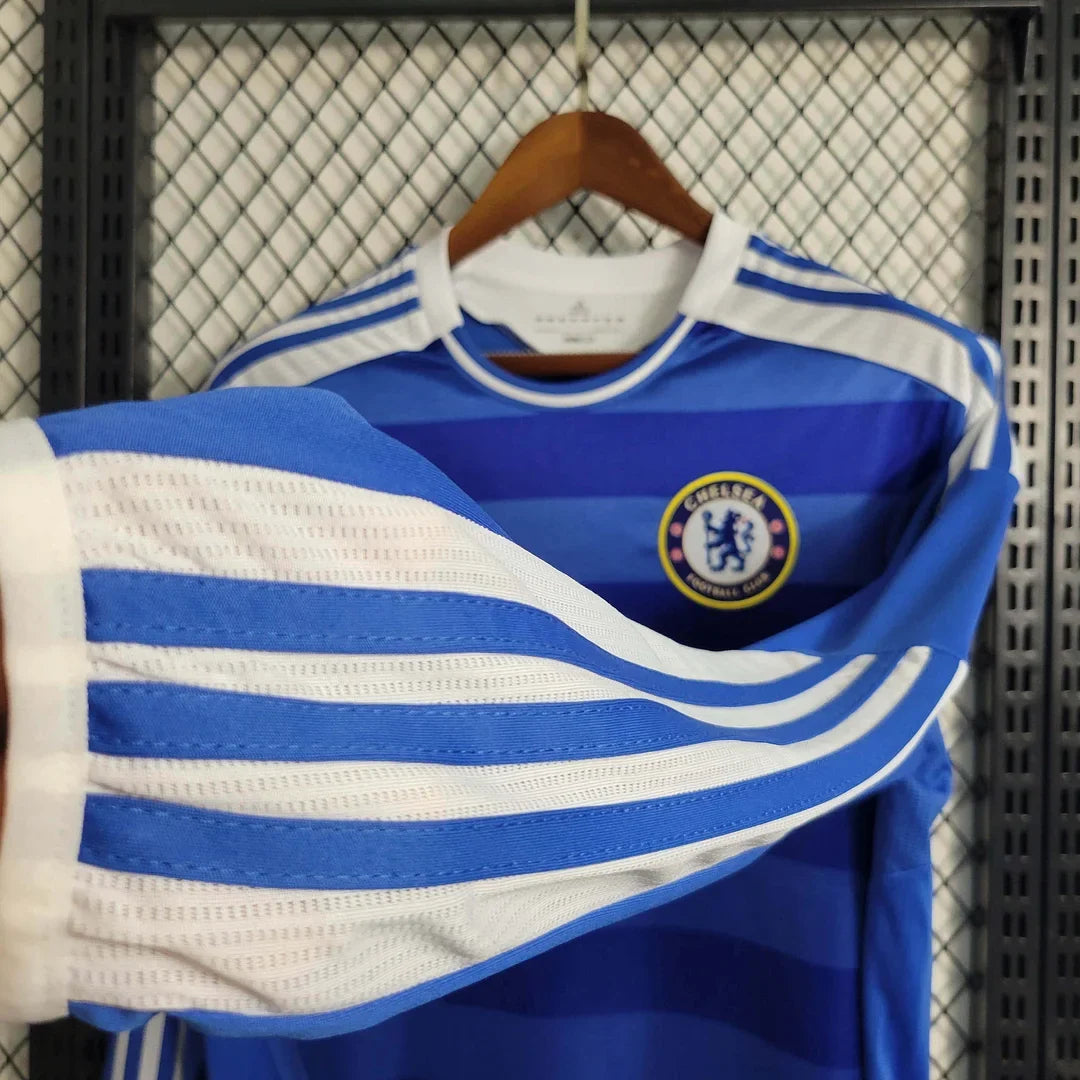 Maillot Rétro Domicile Chelsea Manches Longues 2011-2012