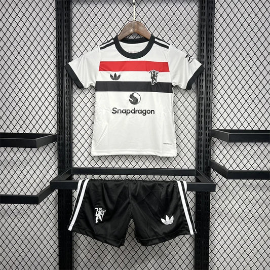 Divisa da trasferta per bambini del Manchester United 2024/2025