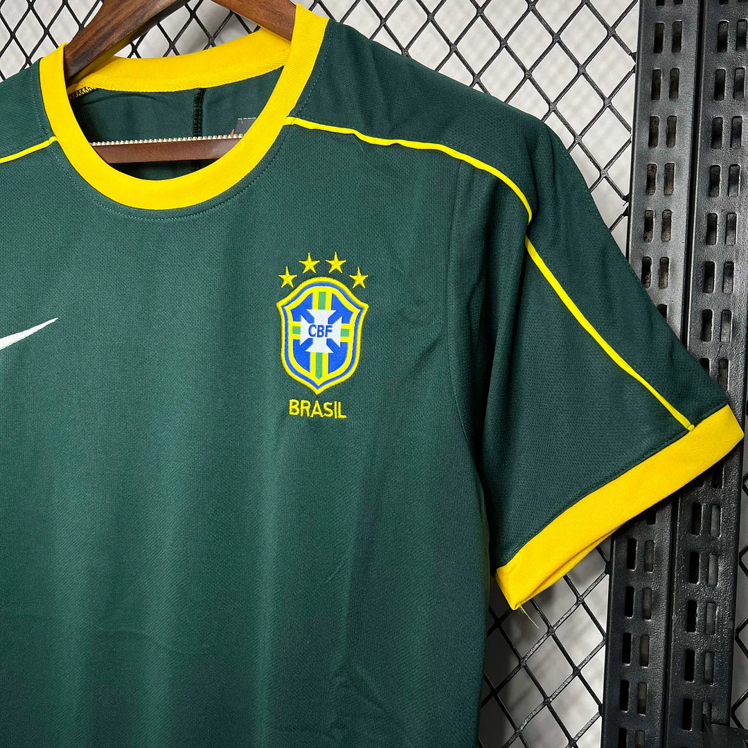 Maillot Domicile Rétro Brésil Gardien de But 1998