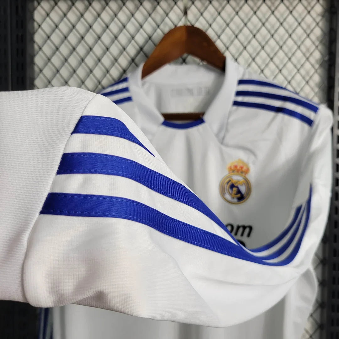 2010/2011 Retro Real Madrid Home Jersey Long Sleeve
