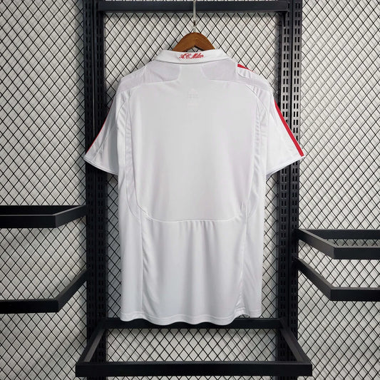 Maglia da trasferta del Milan 2007-2008 in stile rétro