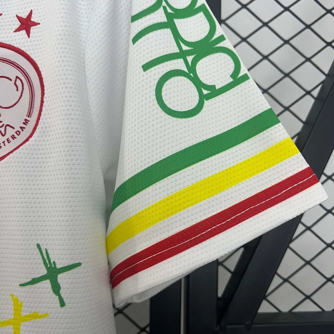 Maillot Ajax "Bob Marley" White Édition Limitée