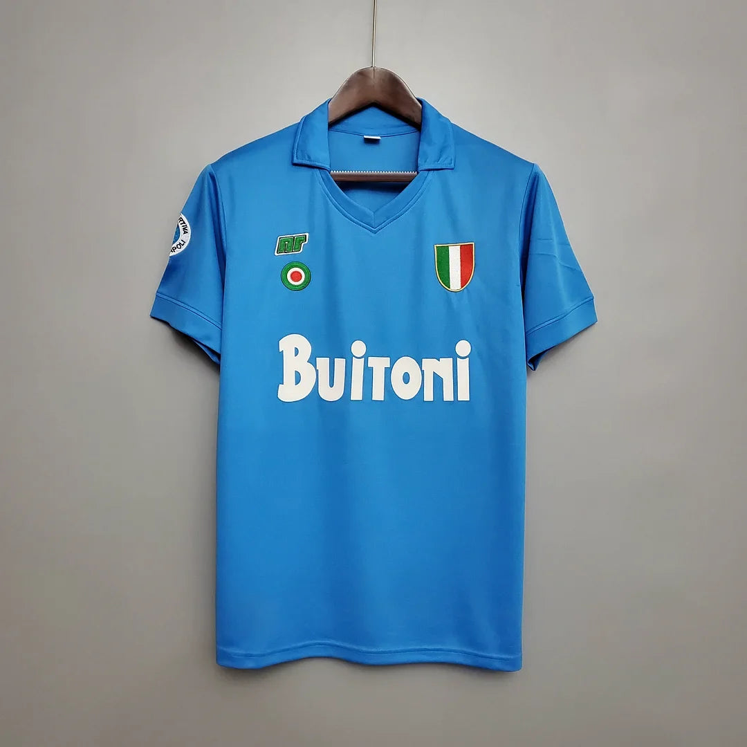 Maillot de foot domicile rétro Naples 1987/1988