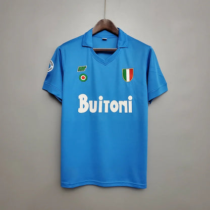 Maillot de foot domicile rétro Naples 1987/1988