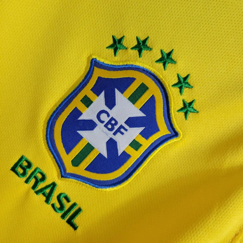 2019 Retro Brazil Home Jersey