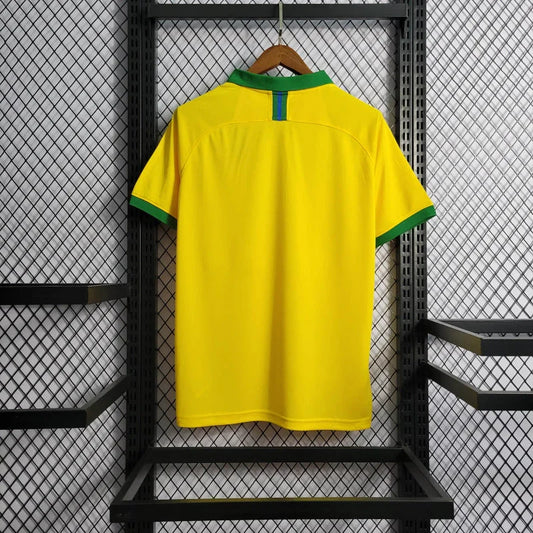 2019 Retro Brazil Home Jersey