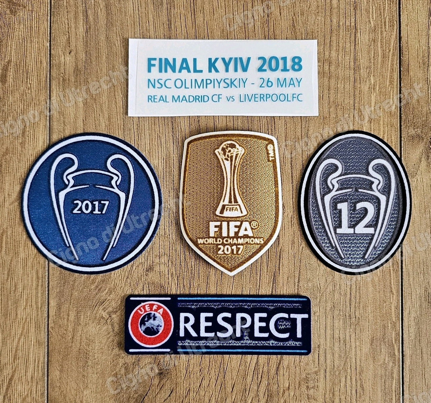 Écussons Ligue des Champions/UCL