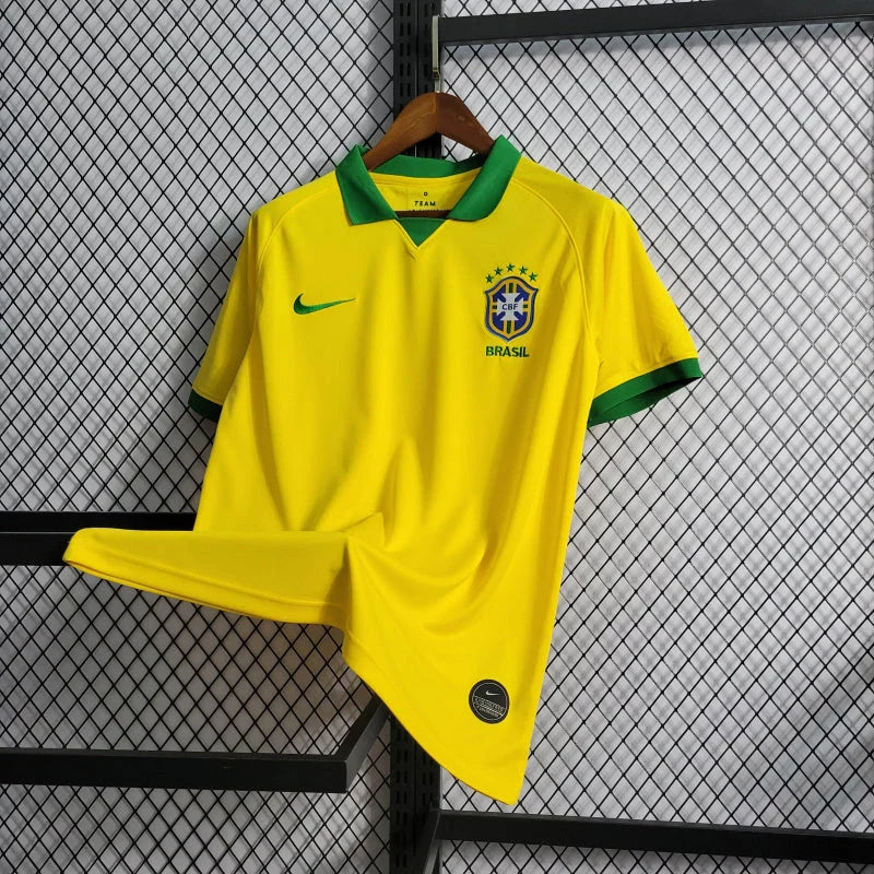 2019 Retro Brazil Home Jersey
