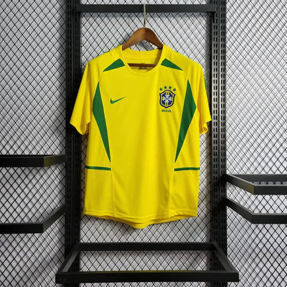 Maillot Rétro Brésil Domicile 2002