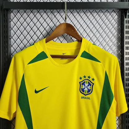 Maillot Rétro Brésil Domicile 2002