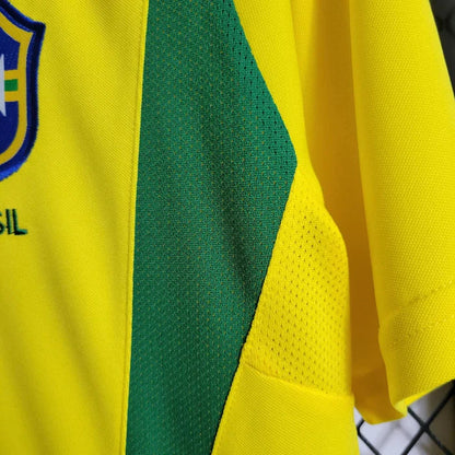 Maillot Rétro Brésil Domicile 2002