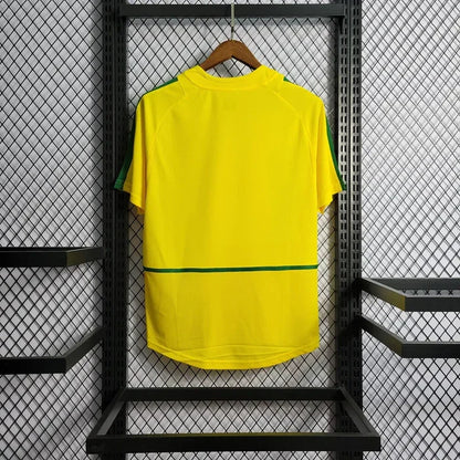Maillot Rétro Brésil Domicile 2002