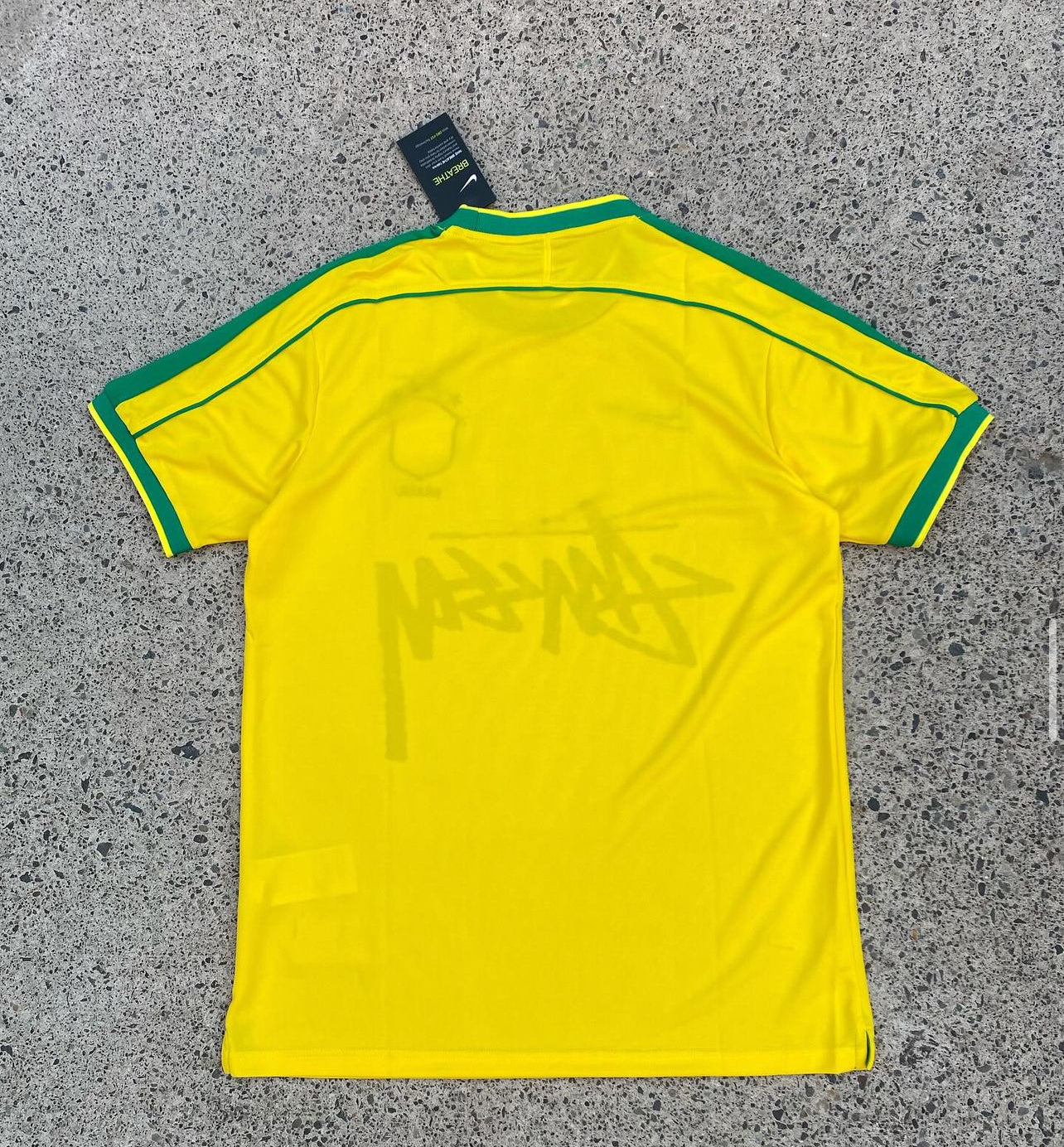 Maillot Stüssy x Brésil 1998 en édition limitée