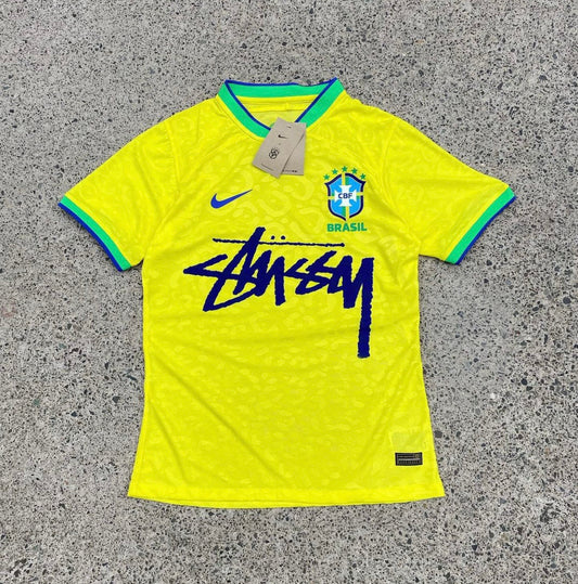 Stüssy x Brasile Maglia in Edizione Limitata