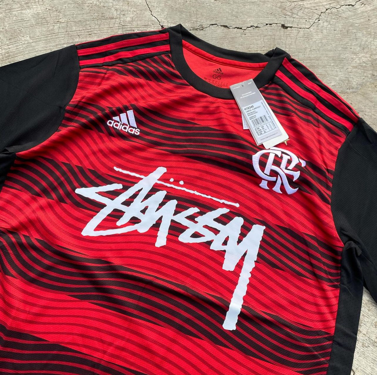 Maillot en édition limitée Stüssy x Flamengo