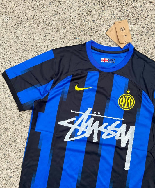 Maglia in edizione limitata Stüssy x Inter Milano