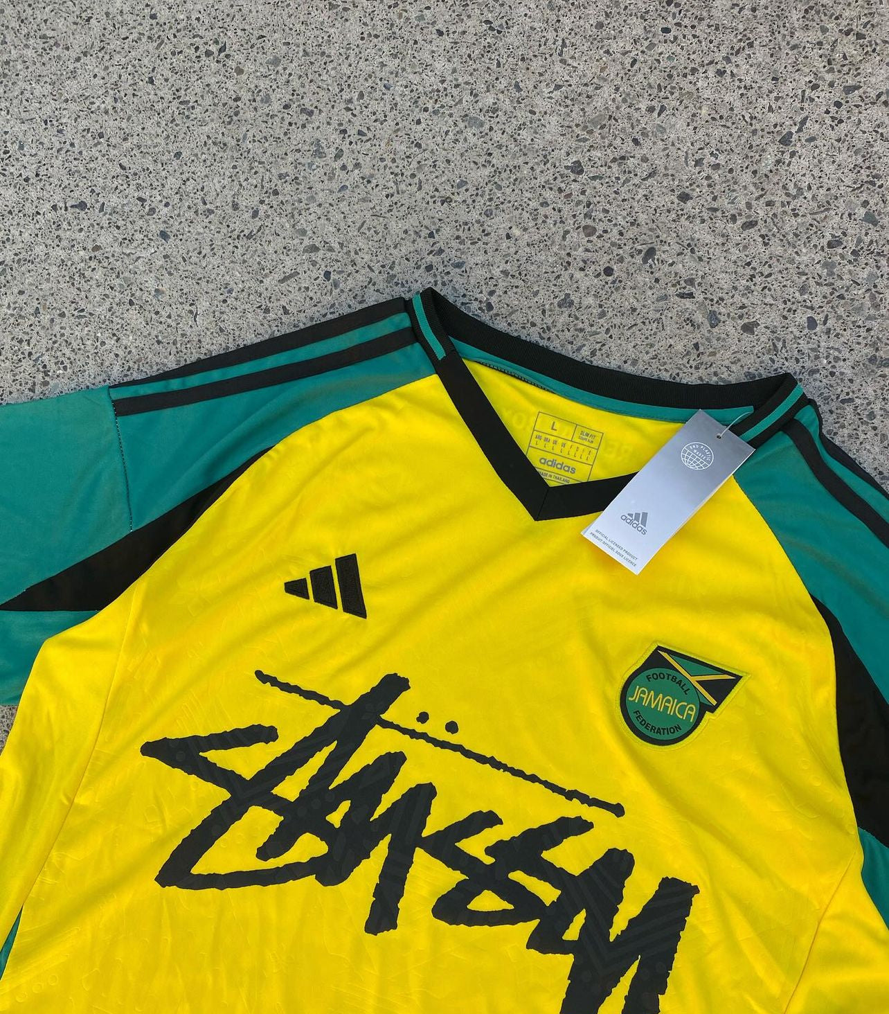Maillot édition limitée Stüssy x Jamaica