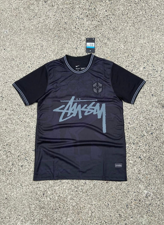 Maillot en édition limitée Stüssy x Brésil « Blackout »