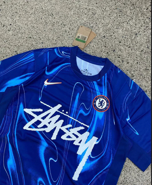 Maillot Stüssy x Chelsea Édition Limitée