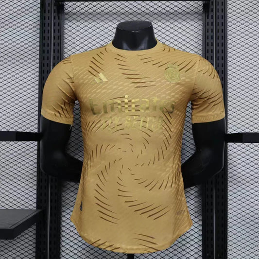 Maillot Édition Limitée "Tourbillon Doré" du Real Madrid