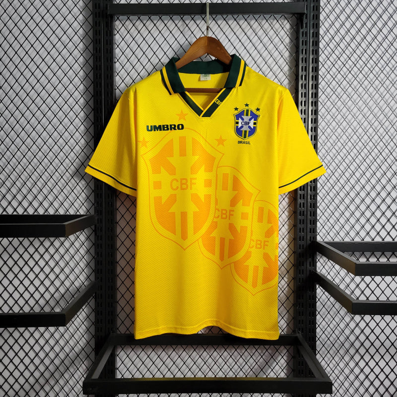 Maillot Rétro Domicile Brésil 1993-1994