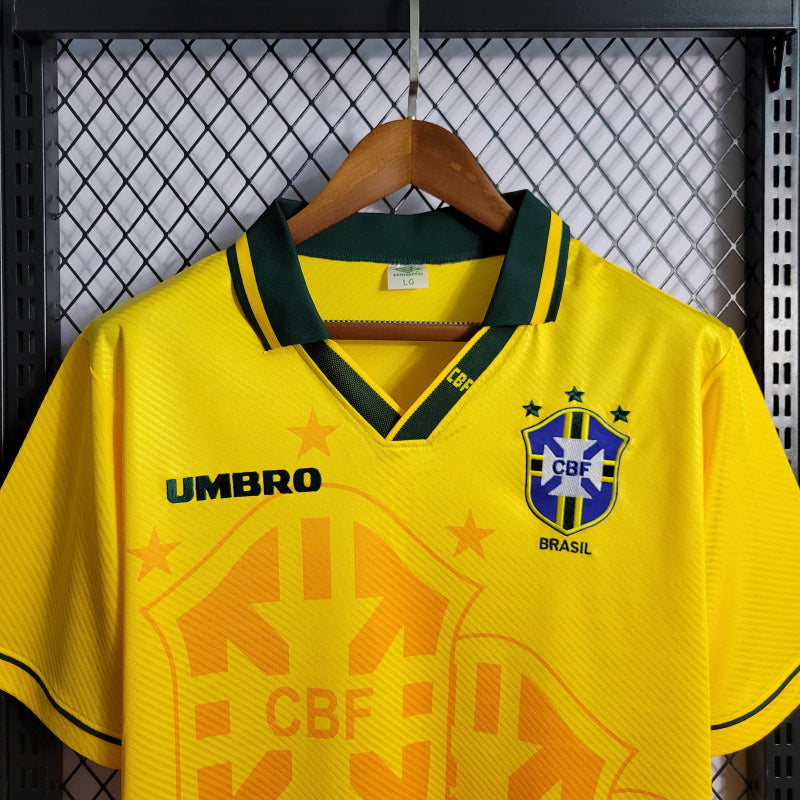 Maillot Rétro Domicile Brésil 1993-1994