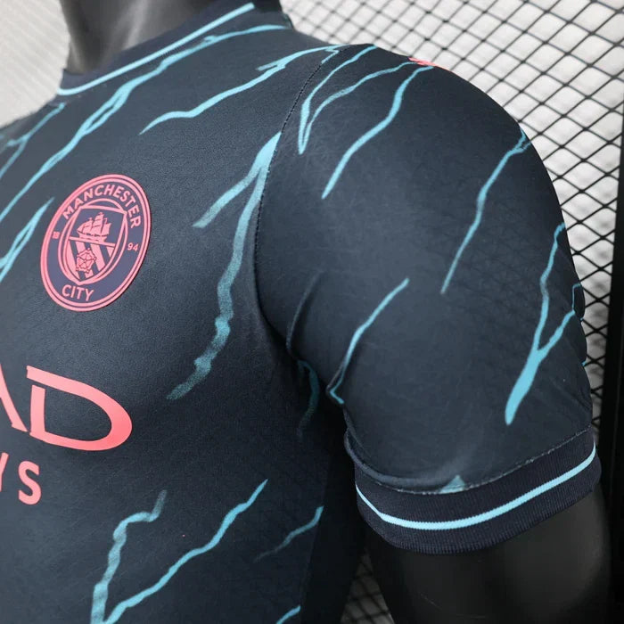 Maillot en édition limitée Manchester City « Tempête électrique »