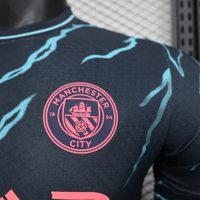 Maillot en édition limitée Manchester City « Tempête électrique »